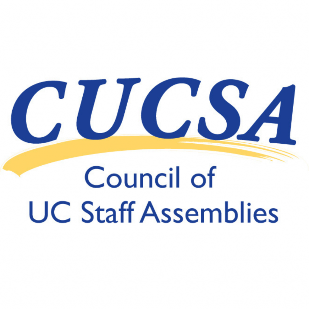 Graphic of CUCSA Council of UC Staff Assemblies Logo